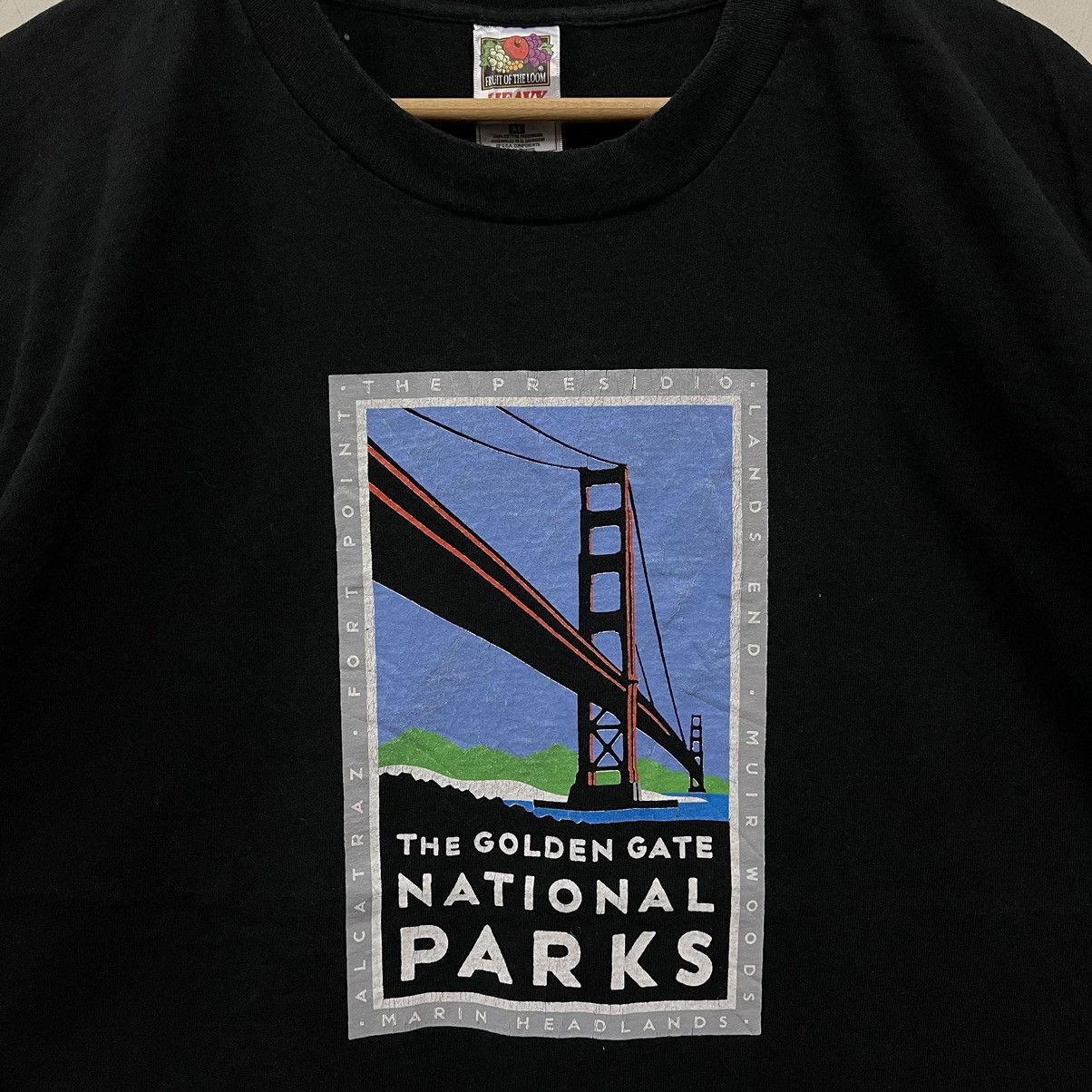 Fruit Of The Loom Vintage 90s National Park Tshirt Size US XL / EU 56 / 4 - 3 Thumbnail