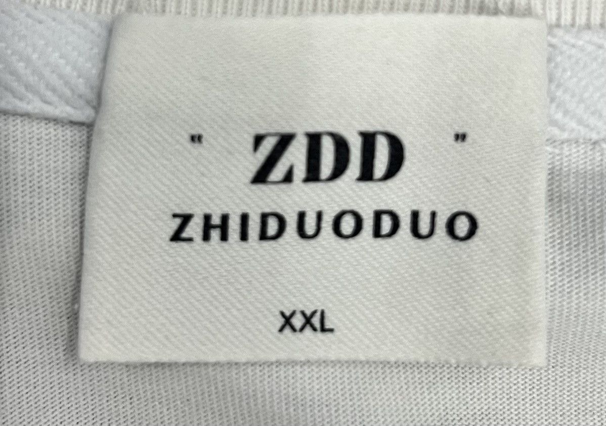 Vintage ZDD ZHIDUODUO PEACE PRESENCE SHIRT Size US XXL / EU 58 / 5 - 7 Thumbnail