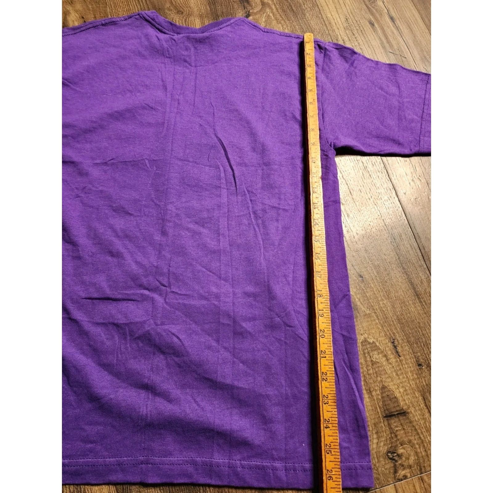 Vintage Bayside Men's Acadia National Park Hiking T-Shirt M Purple Cotton USA Size US M / EU 48-50 / 2 - 3 Thumbnail