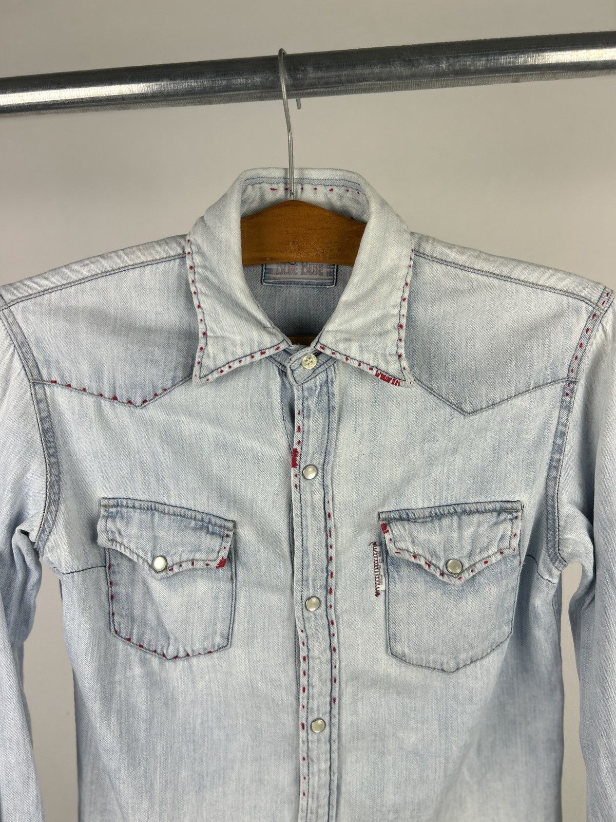 Blue Blue Japan Blue Blue Western Shirt Customised Size US XS / EU 42 / 0 - 3 Thumbnail