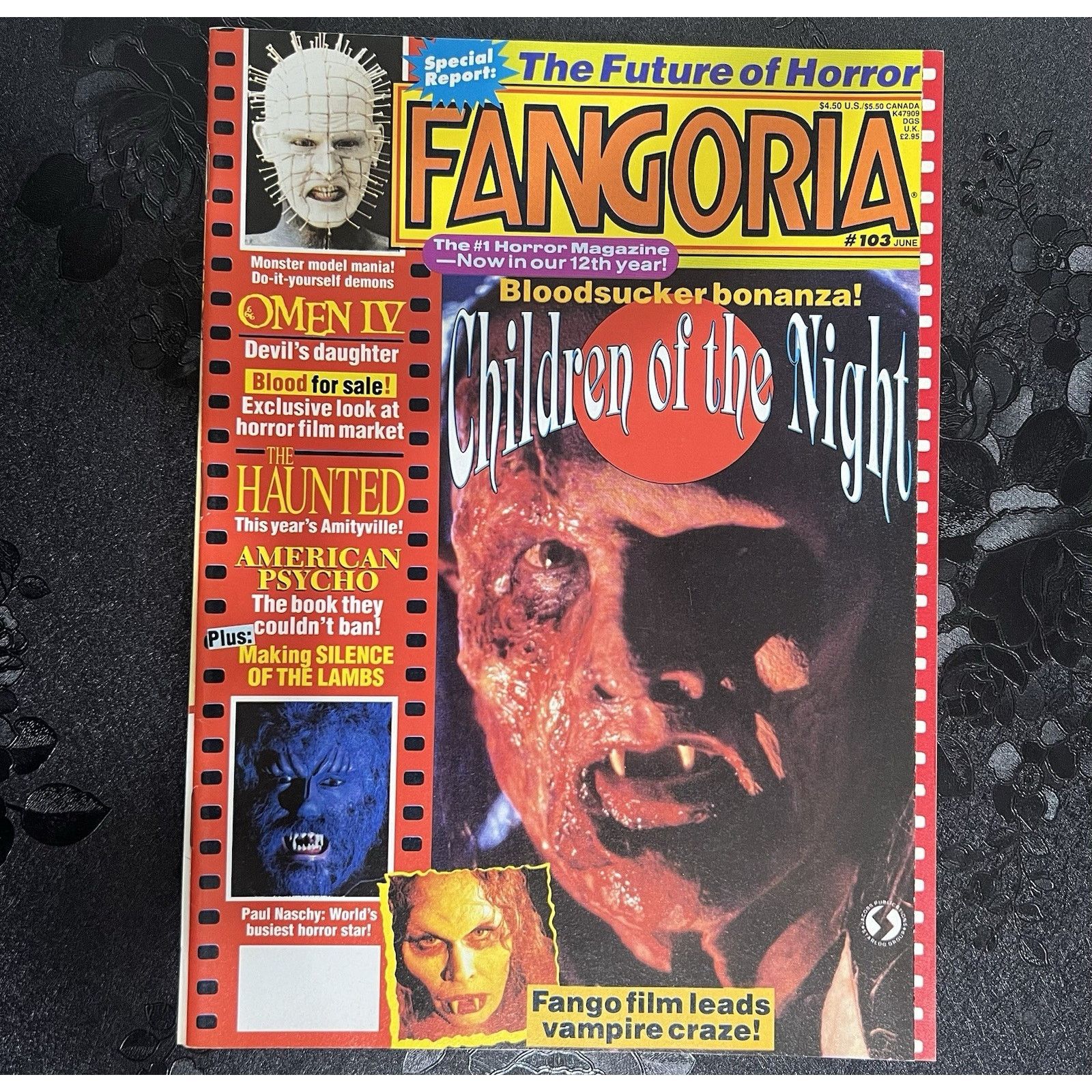 DC Comics Fangoria Magazine # 103 1991 Children of The Night Omen IV Size ONE SIZE - 1 Thumbnail