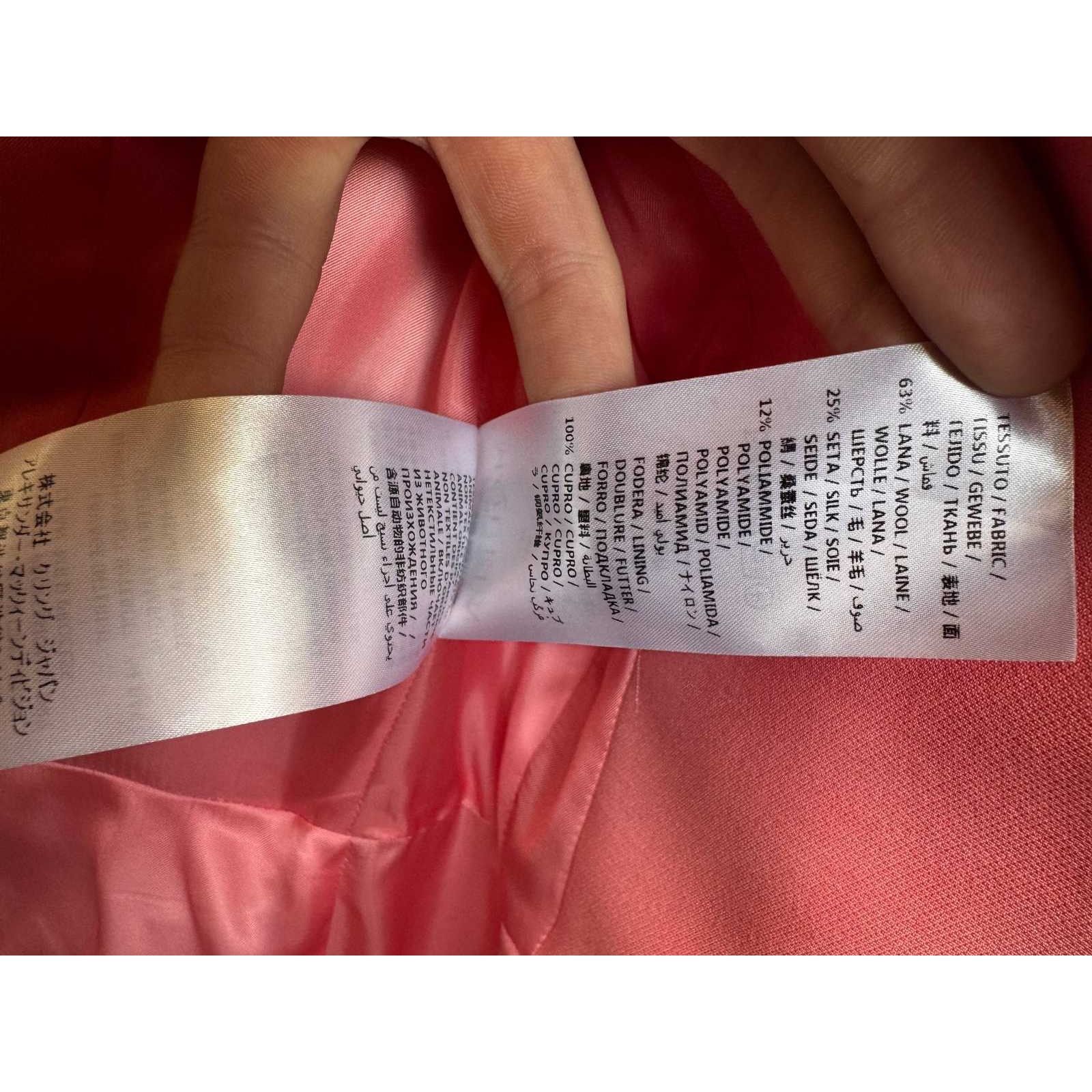 Alexander McQueen Alexander McQueen Double-Collar Pink Wool Blazer - IT42/M Size M / US 6-8 / IT 42-44 - 5 Thumbnail