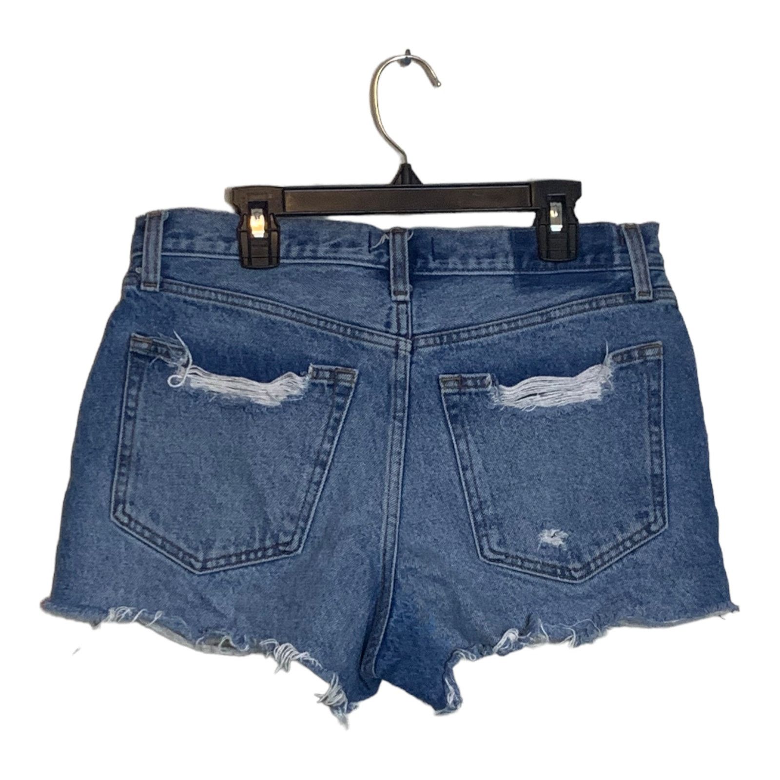 Abercrombie & Fitch Abercrombie & Fitch distressed cut out short shorts size 28 Size 31" - 2 Thumbnail