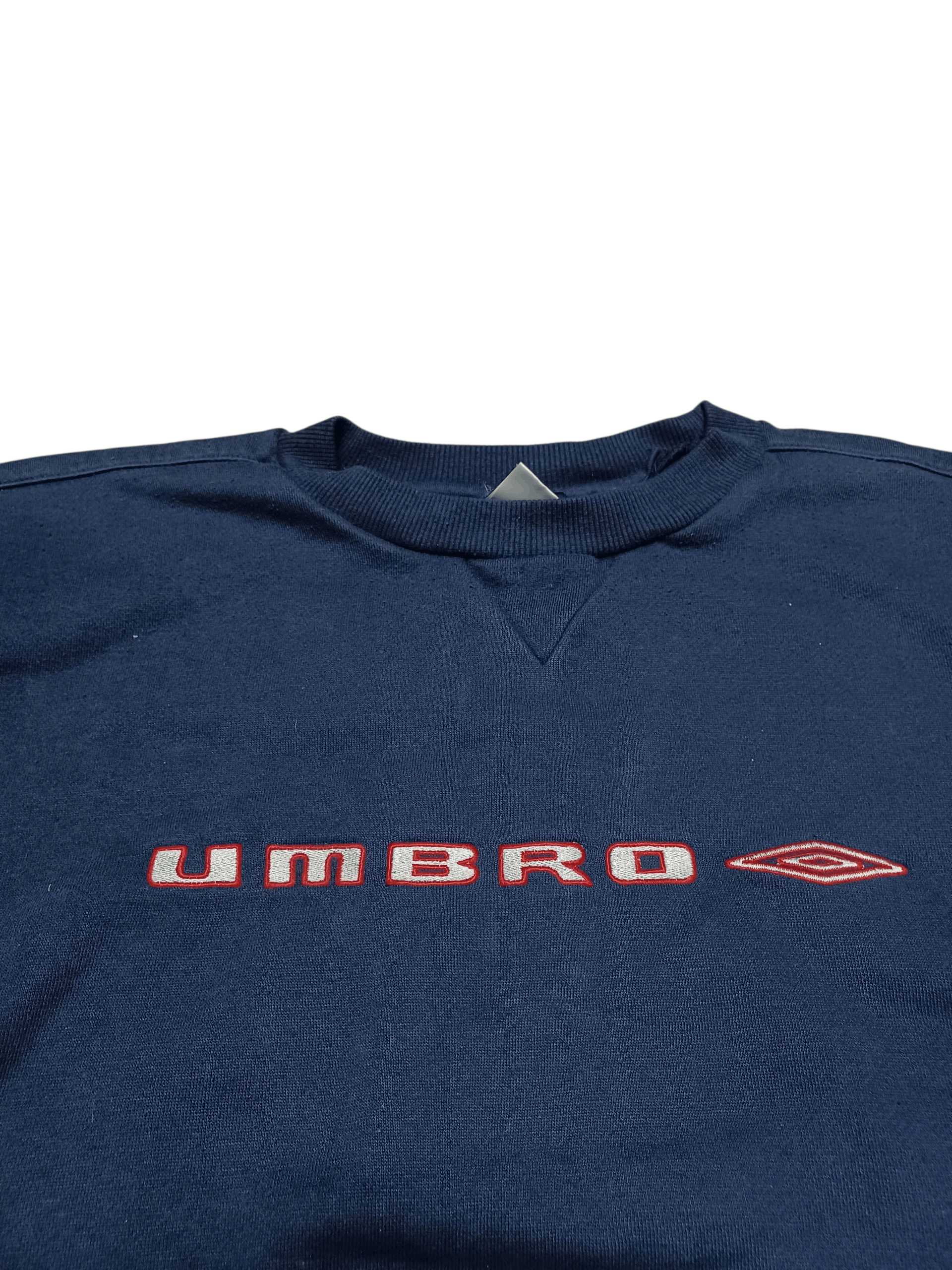 Umbro UMBRO VINTAGE BIGLOGO EMBROIDERED SWEATSHIRT SPORTSWEAR Size US XXL / EU 58 / 5 - 2 Thumbnail