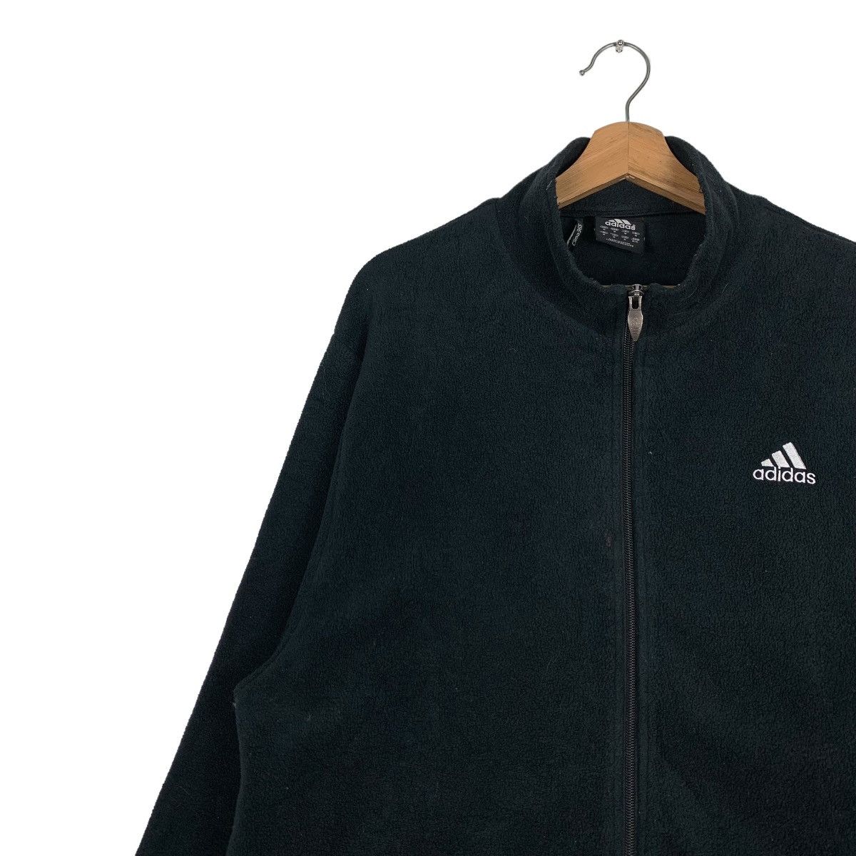 Adidas ADIDAS Clima365 Zipper Fleece Jacket #0318-C14 Size US M / EU 48-50 / 2 - 7 Thumbnail