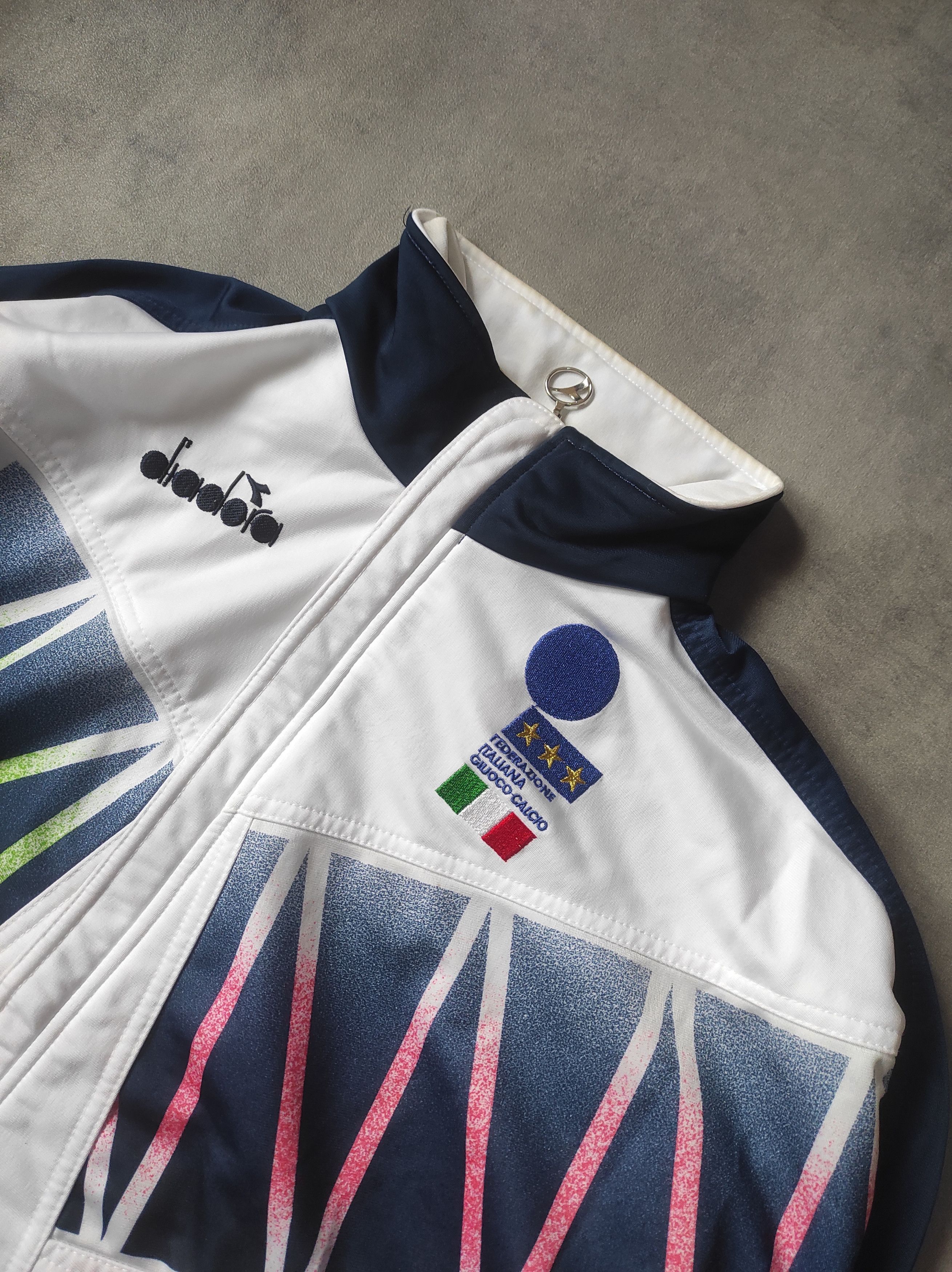 Diadora vintage italy jacket world cup 1994 Size US L / EU 52-54 / 3 - 3 Thumbnail
