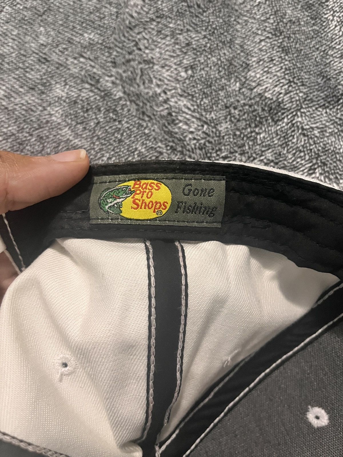 Bass Pro Shops White Bass Pro Shops Hat Size ONE SIZE - 4 Thumbnail