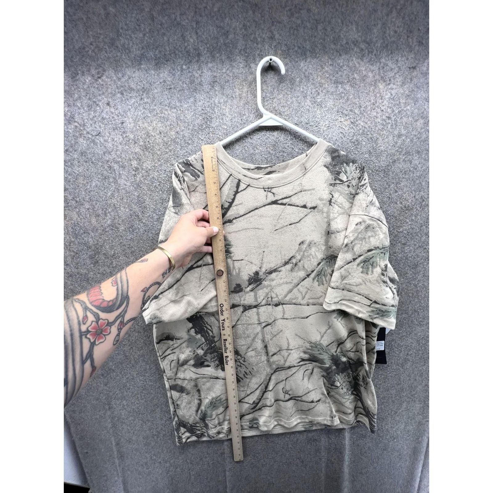 Vintage Public Supply Shirt Mens Large Beige Camo Tagless Cotton Tee Casual Regular Fit Crew Neck Shirt Size US L / EU 52-54 / 3 - 6 Thumbnail
