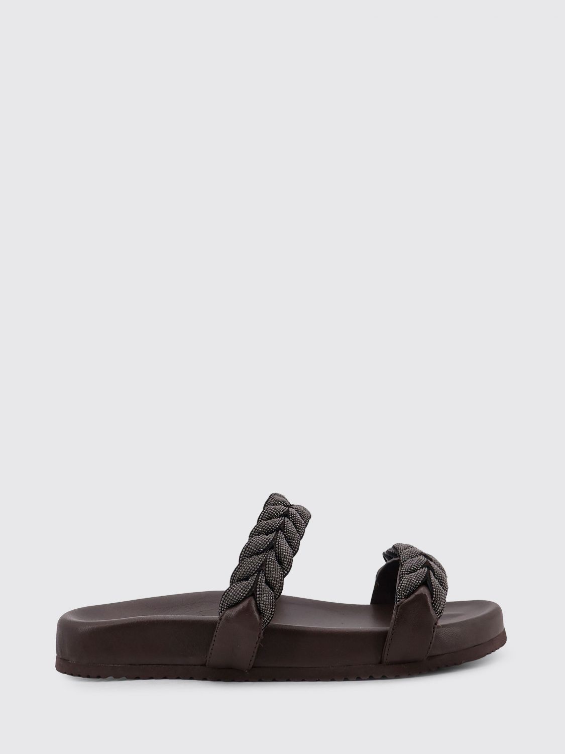 Brunello Cucinelli Brunello Cucinelli Heeled Sandal Woman Dark Size US 6 / IT 36 - 1 Thumbnail