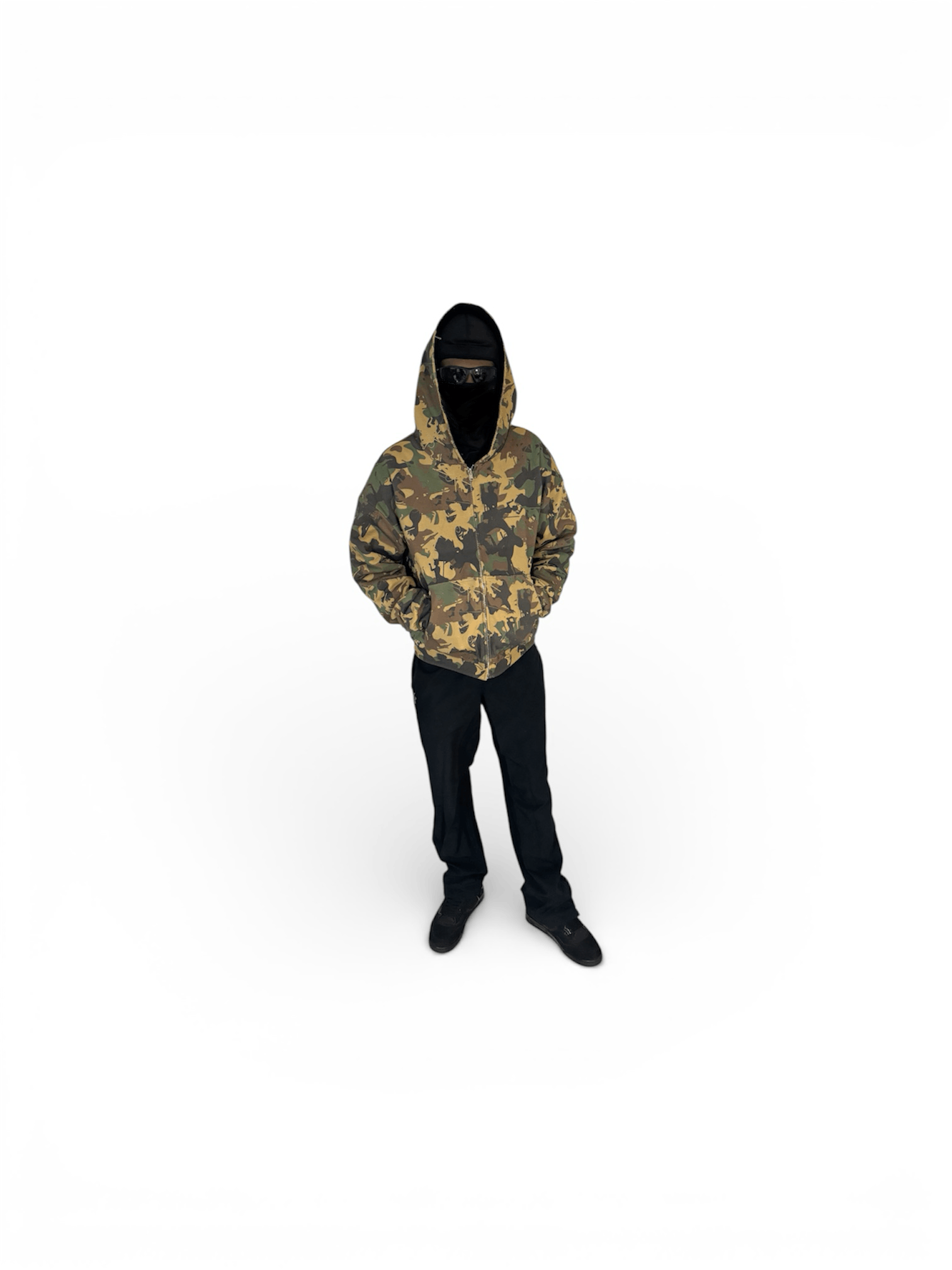 Supreme UW Stripper camouflage reversible zip up hoodie Size US XL / EU 56 / 4 - 4 Thumbnail