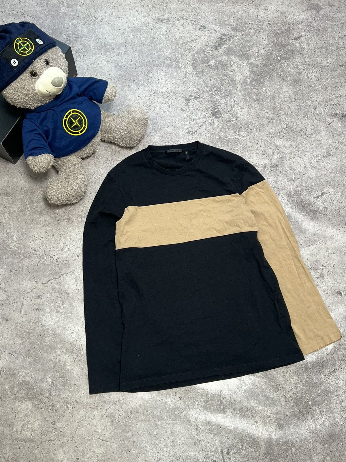 Helmut Lang 2018 Rare Logo Helmut Lang Spellout Tubular Longsleeve Size US L / EU 52-54 / 3 - 5 Thumbnail