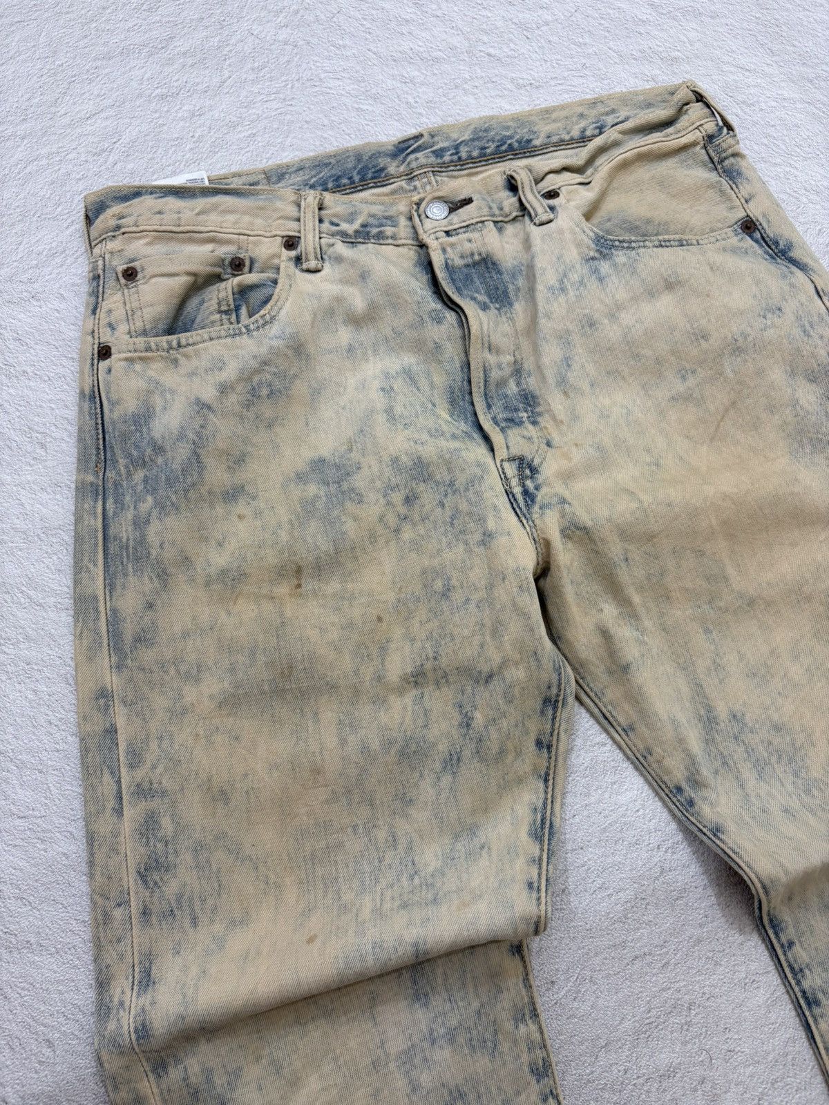 Levi's Vintage Clothing 2000s Levis Enginered wash denim Size US 36 / EU 52 - 3 Thumbnail