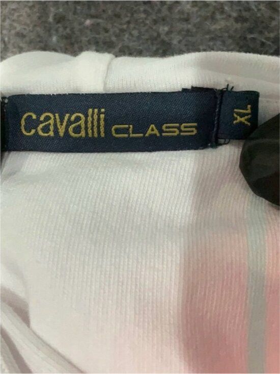 Cavalli Class Cavalli Class White sweatshirt with logo XL Size XL / US 12-14 / IT 48-50 - 6 Thumbnail