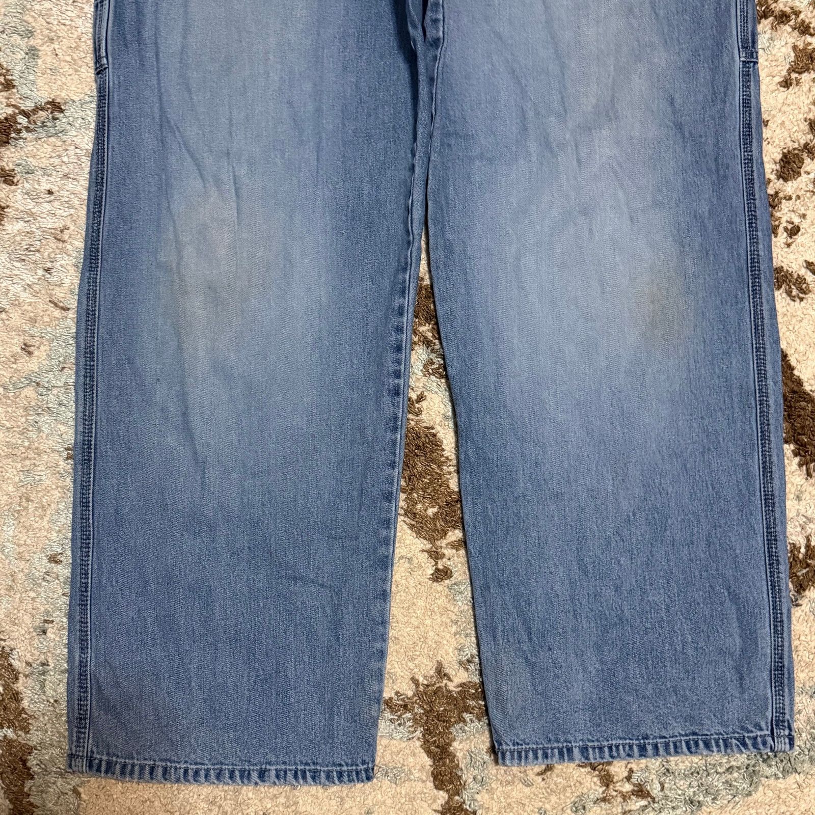 Levi's × Vintage Vintage Levi's Silvertab Baggy Carpenter Fit Jeans 38x30 Size US 38 / EU 54 - 6 Thumbnail