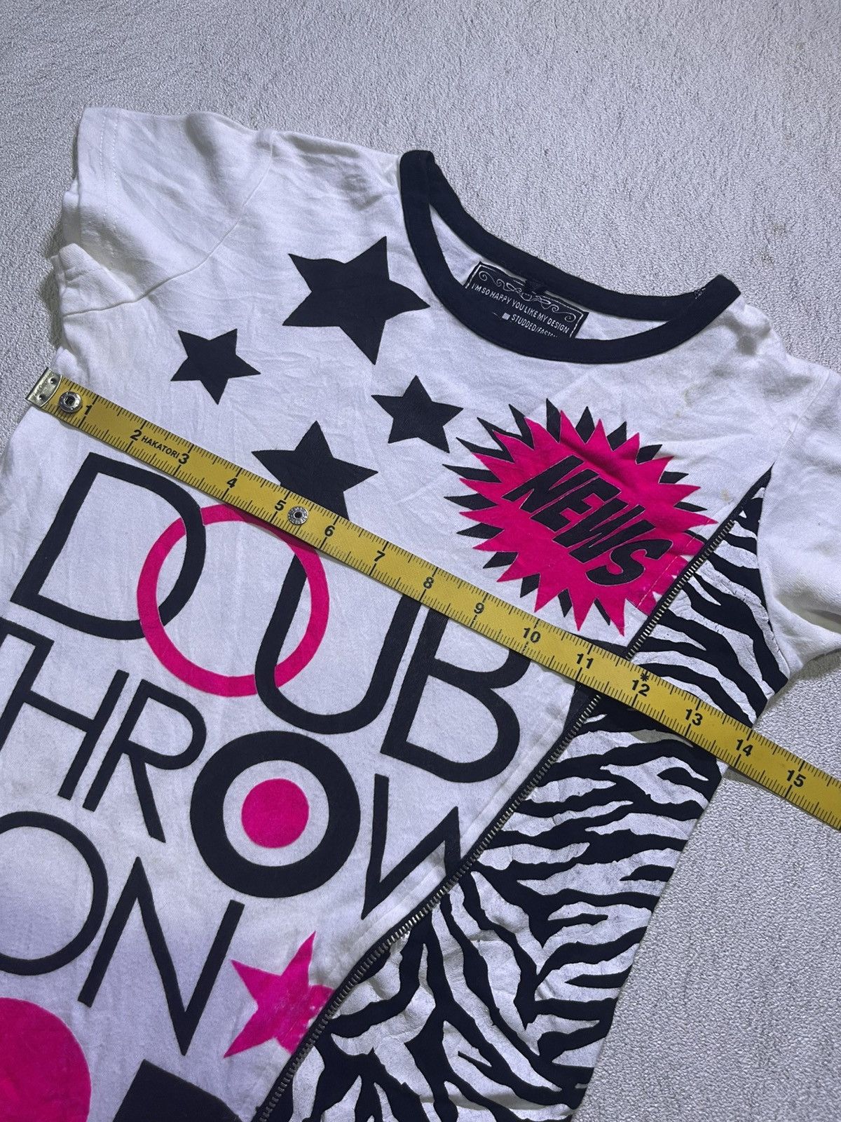 Japanese Brand Y2K A-chuun Short sleeve tshirt women's Size S / US 4 / IT 40 - 10 Thumbnail