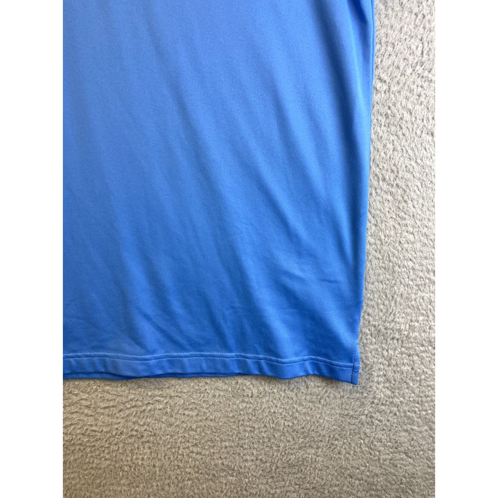 Adidas adidas Shirt Mens L Short Sleeve Golf Lightweight Blue Dri-Fit Tour Casual/32-51 Size US L / EU 52-54 / 3 - 2 Thumbnail