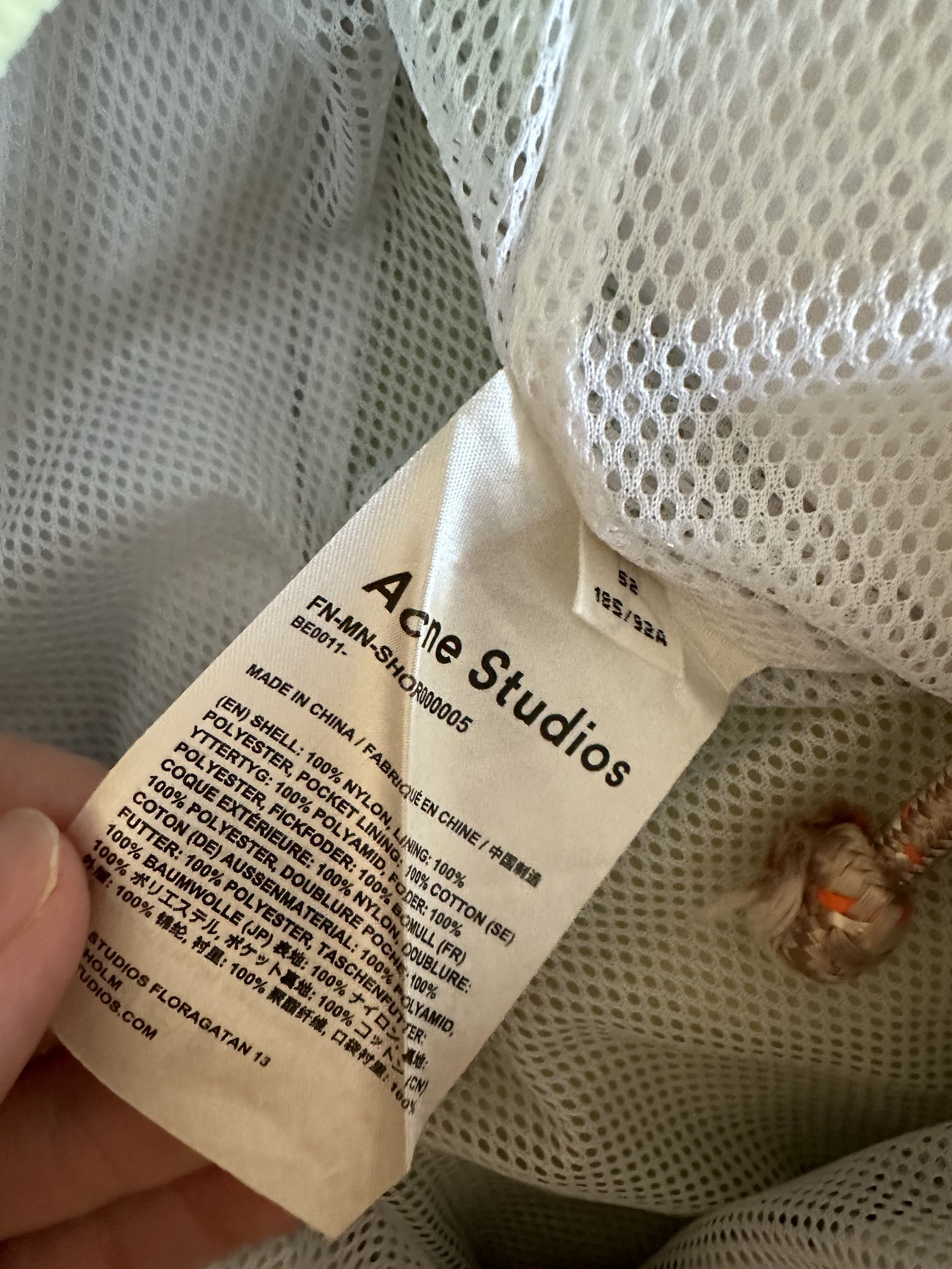 Acne Studios Acne Studios Logo Swim Trunks Size US 36 / EU 52 - 5 Thumbnail