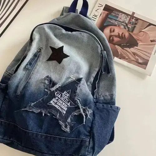 Other Vintage Casual Backpack Unisex School Size ONE SIZE - 3 Thumbnail