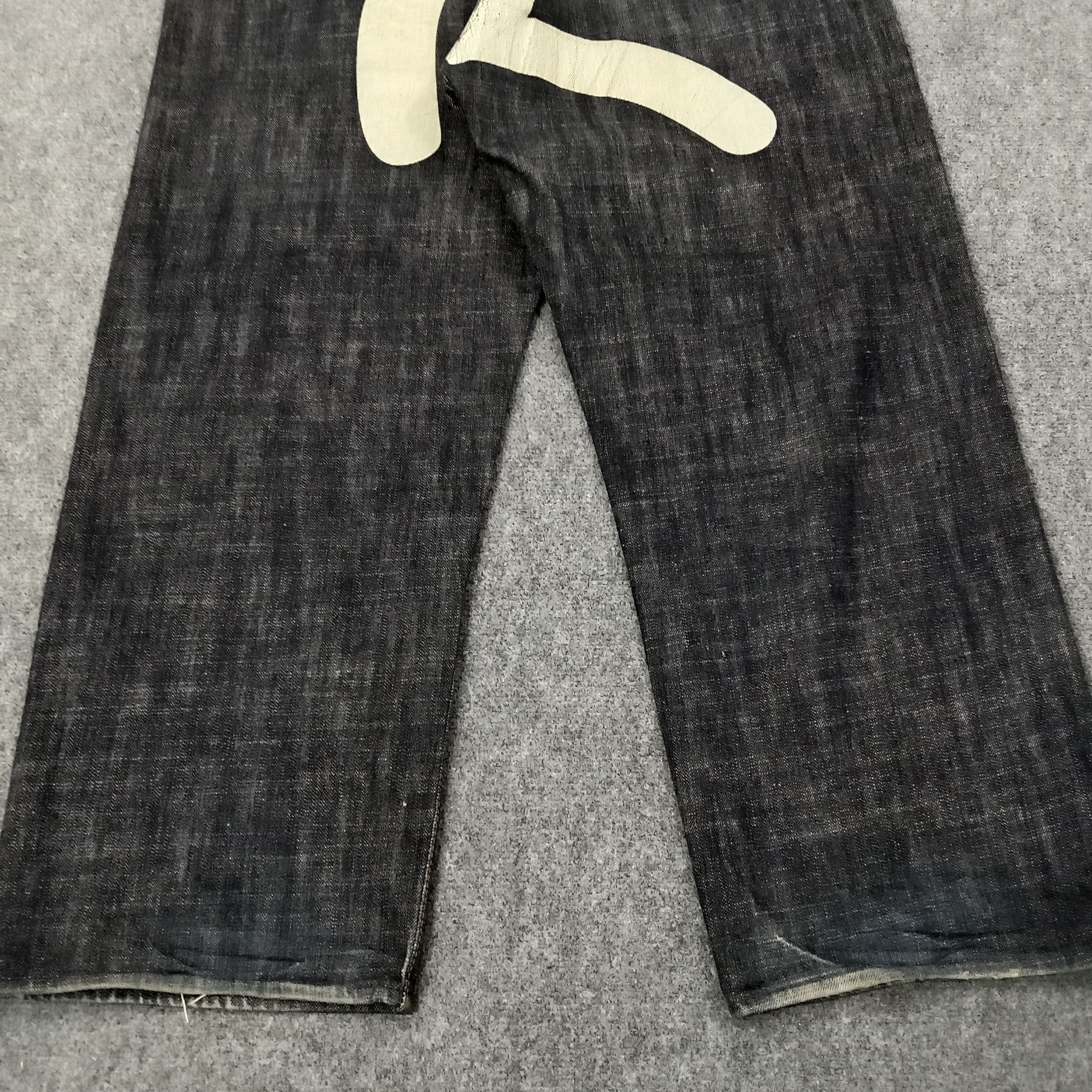 Evisu Evisu Paris Selvedge Japan Brand Daicock Denim Jeans C258N30 Size US 37 - 4 Thumbnail
