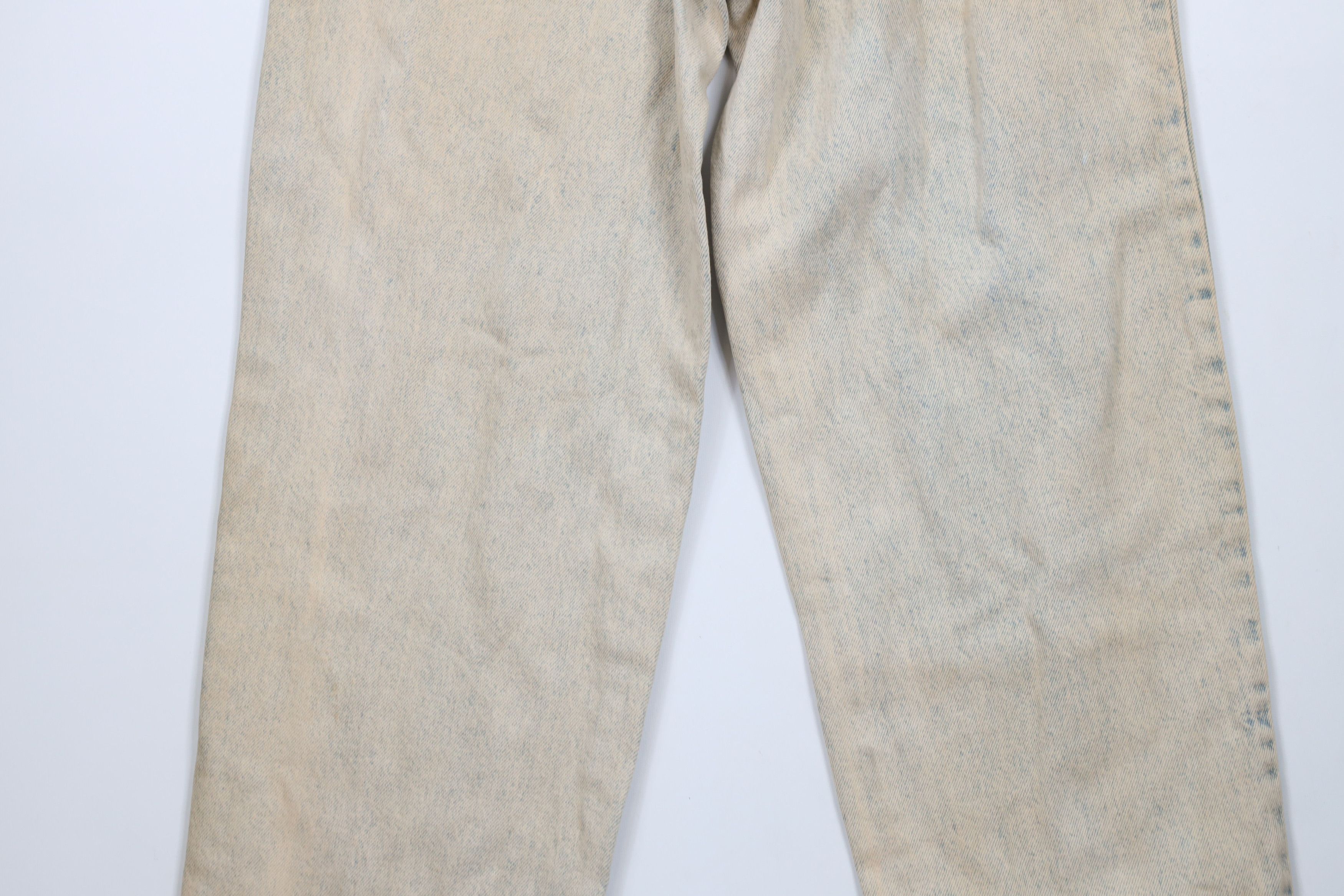 Vintage Deadstock Vintage 90s Streetwear Wash Flip Cuff Denim Jeans Size US 30 / EU 46 - 14 Thumbnail