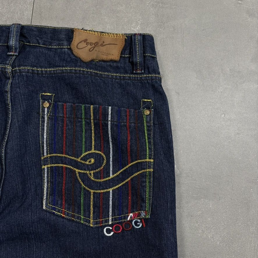 Coogi 90s COOGI heavyweight Baggz wide leg Jeans Biggie Size US 37 - 3 Thumbnail