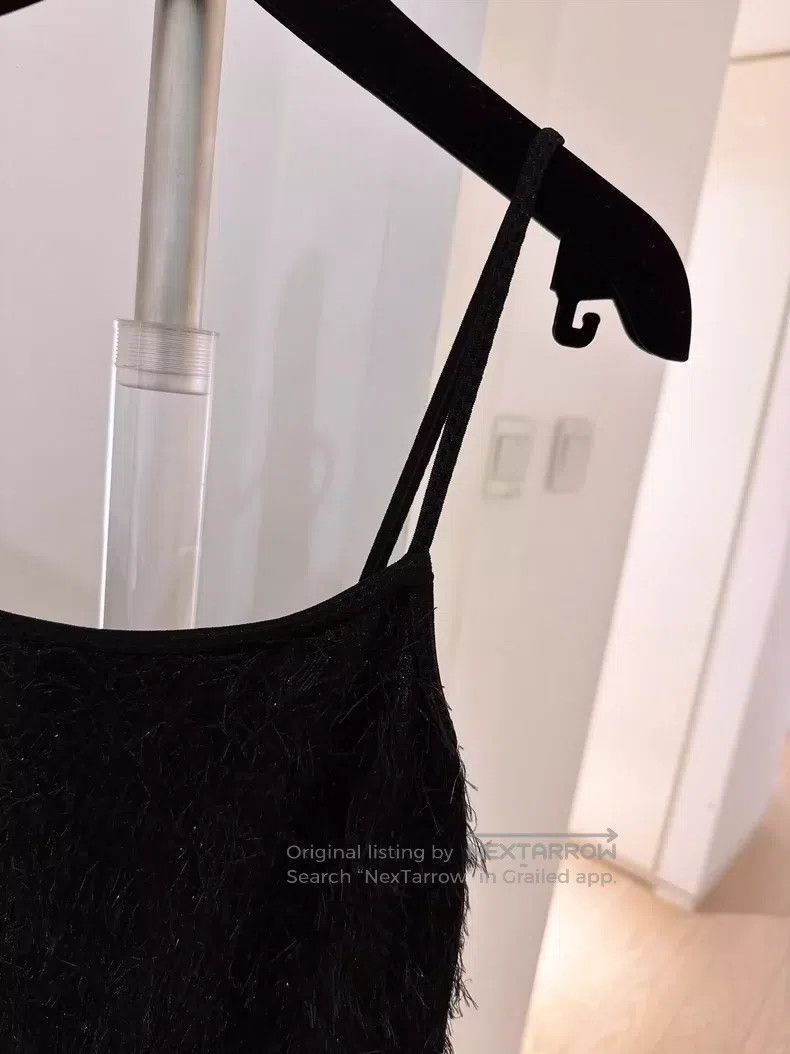 Chanel Chanel Black tasselle strap dress Size XXS / US 00 / IT 34 - 3 Thumbnail