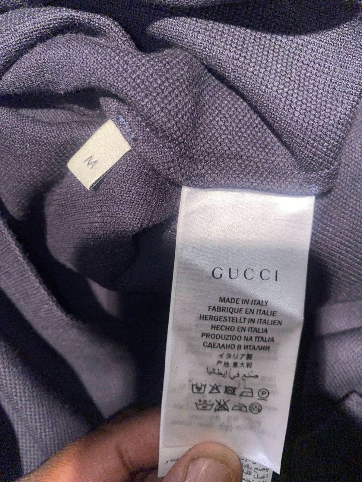 Gucci Gucci web collar polo Size US M / EU 48-50 / 2 - 3 Thumbnail