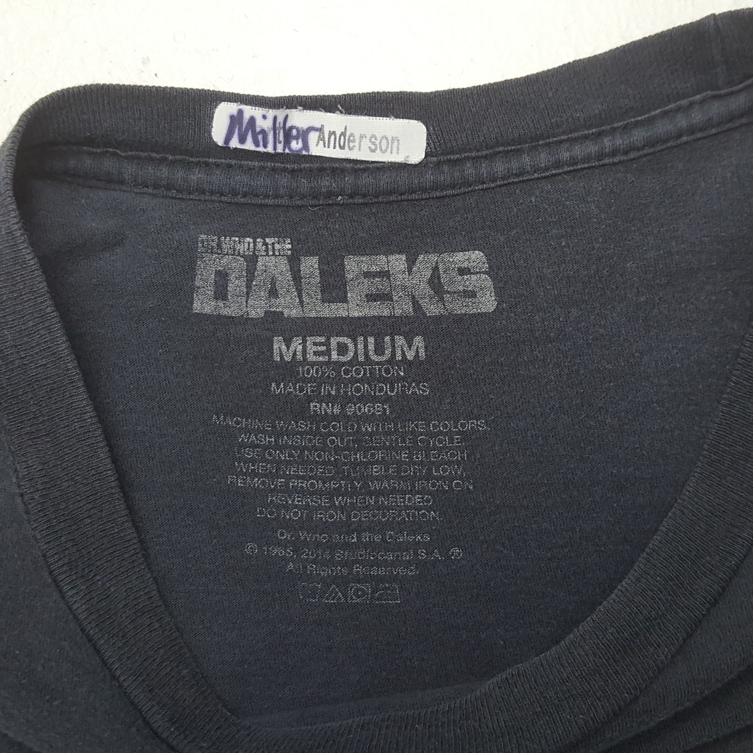 Vintage Dr Who & The Daleks Movie Tshirt RR17 Size US M / EU 48-50 / 2 - 4 Thumbnail