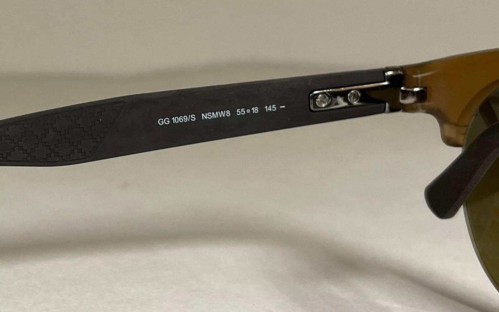 Gucci GUCCI Round GG1069S Matte Brown Bronze Sport Sunglasses 1069 Size ONE SIZE - 2 Thumbnail