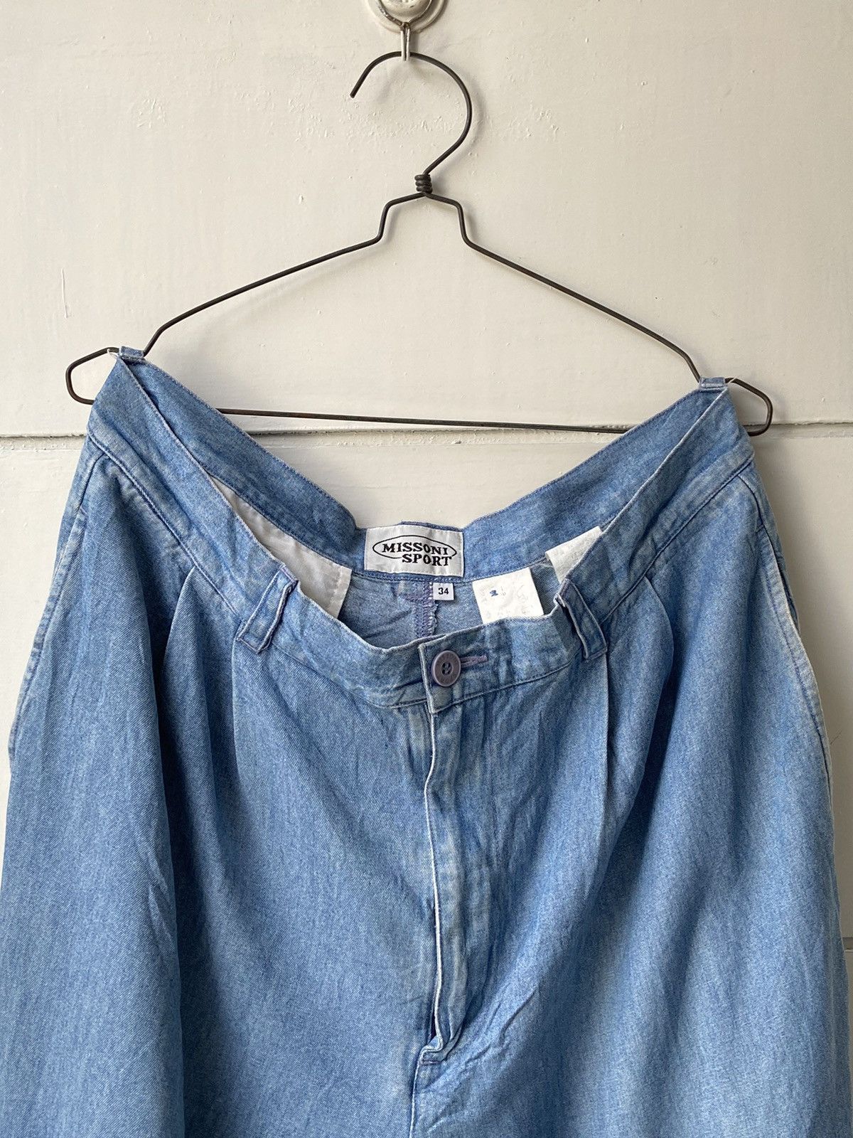 Missoni MISSONI SPORT Blue Pants Size US 32 / EU 48 - 12 Thumbnail