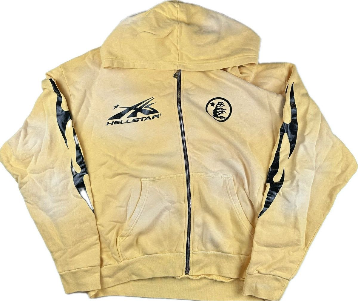 HELLSTAR SPORTS パーカー Zip-Up Yellow○関送無料○ 1438834_00.png.png
