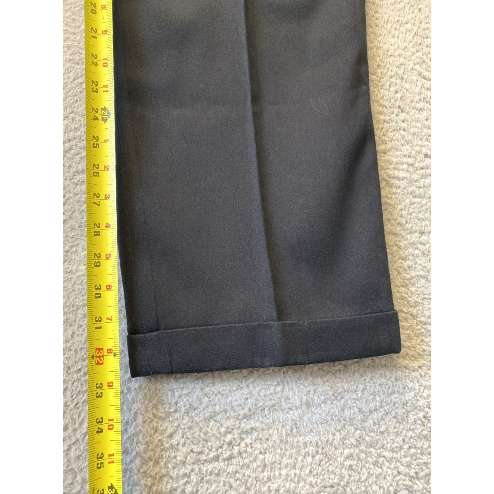 Callaway VINTAGE Callaway Mens Golf Pants 40x33 Black Cotton Casual Sports Men Size US 40 / EU 56 - 4 Thumbnail
