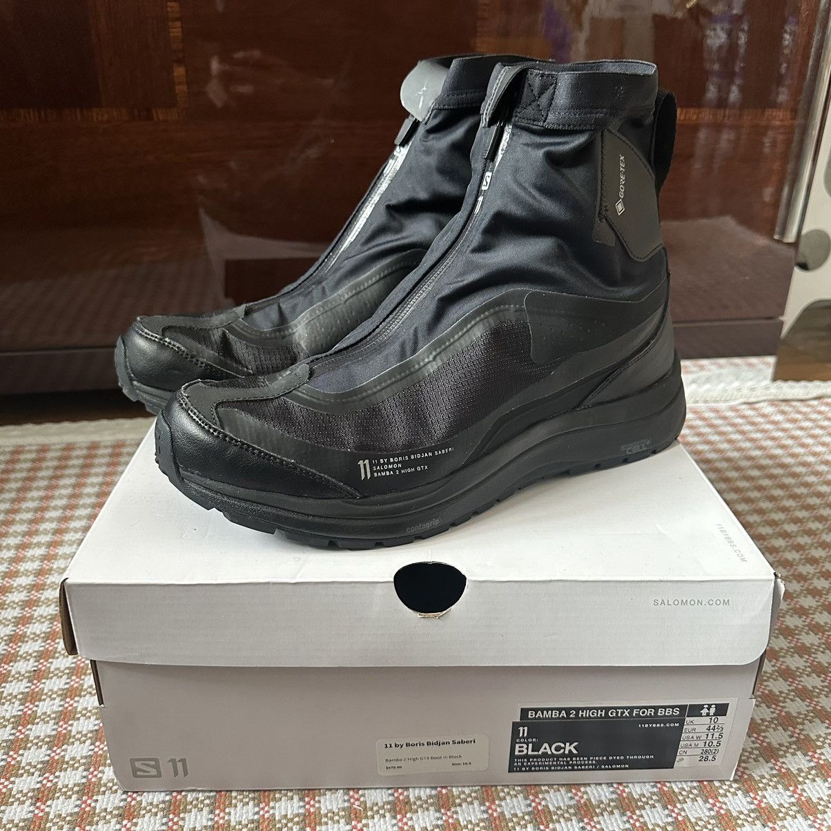11 By Boris Bidjan Saberi × Boris Bidjan Saberi × Salomon 11 by BBS x Salomon Bamba 2 High GTX Size US 10.5 / EU 43-44 - 1 Thumbnail