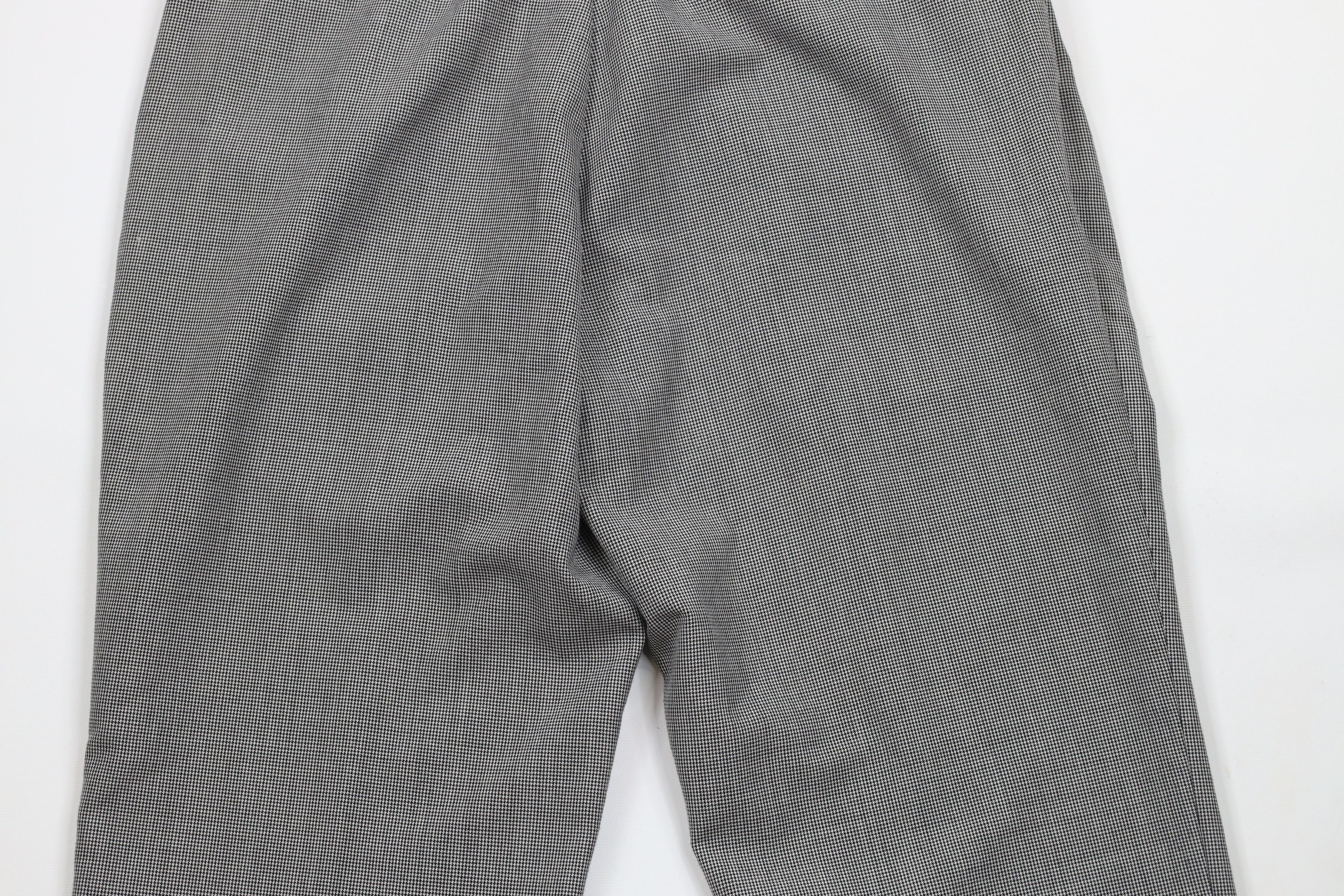 Vintage Vintage 90s Streetwear Houndstooth Wide Leg Chino Pants Size US 34 / EU 50 - 11 Thumbnail