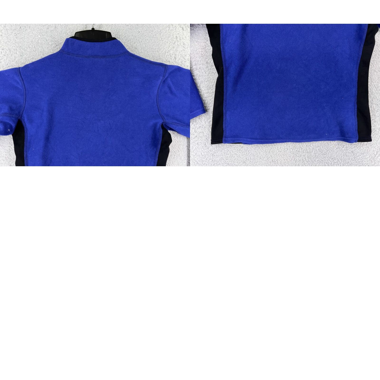 The North Face VINTAGE The North Face Sweater Women M Blue 100% Polyester Fleece Mock Neck Size M / US 6-8 / IT 42-44 - 9 Thumbnail