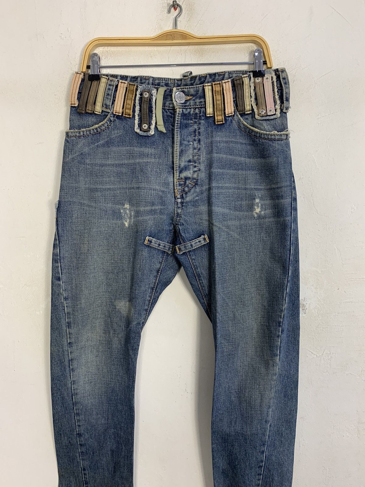 Dsquared2 Rare Dsquared2 DC/DC Denim Jeans Multicolor Hook Waist Size US 31 - 3 Thumbnail