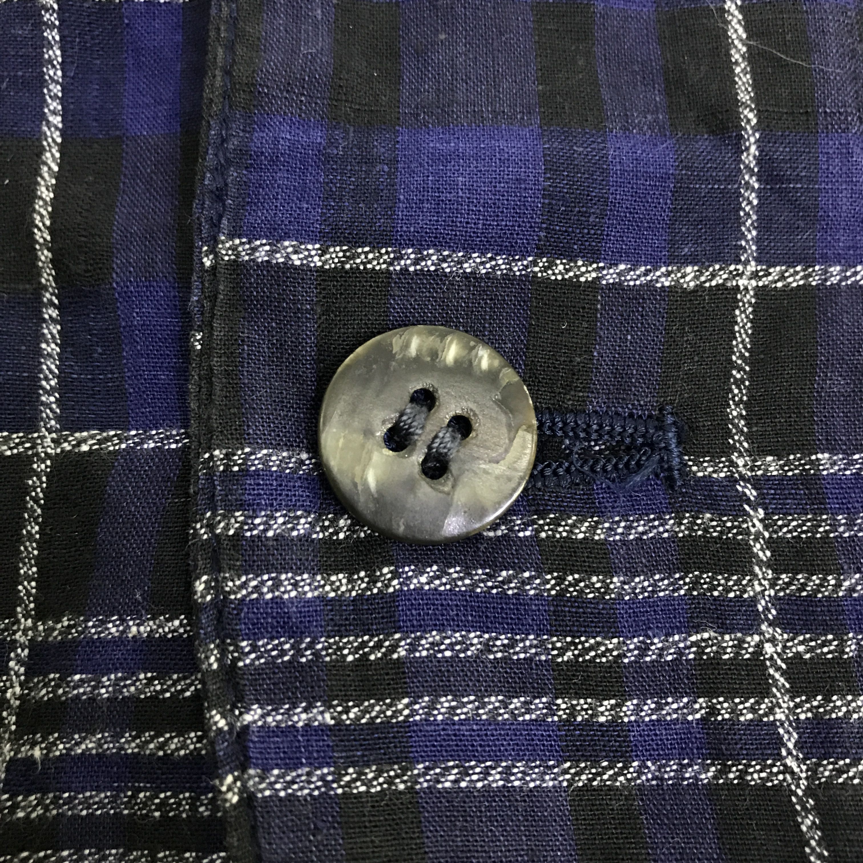 Issey Miyake Vintage Issey Miyake Tartan design Blazers K125B9 Size US L / EU 52-54 / 3 - 9 Thumbnail