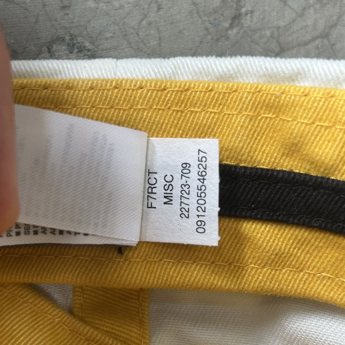 Nike Corteiz Crtz Yellow Graphic Logo 6-Panel Cap Hat Size ONE SIZE - 9 Thumbnail