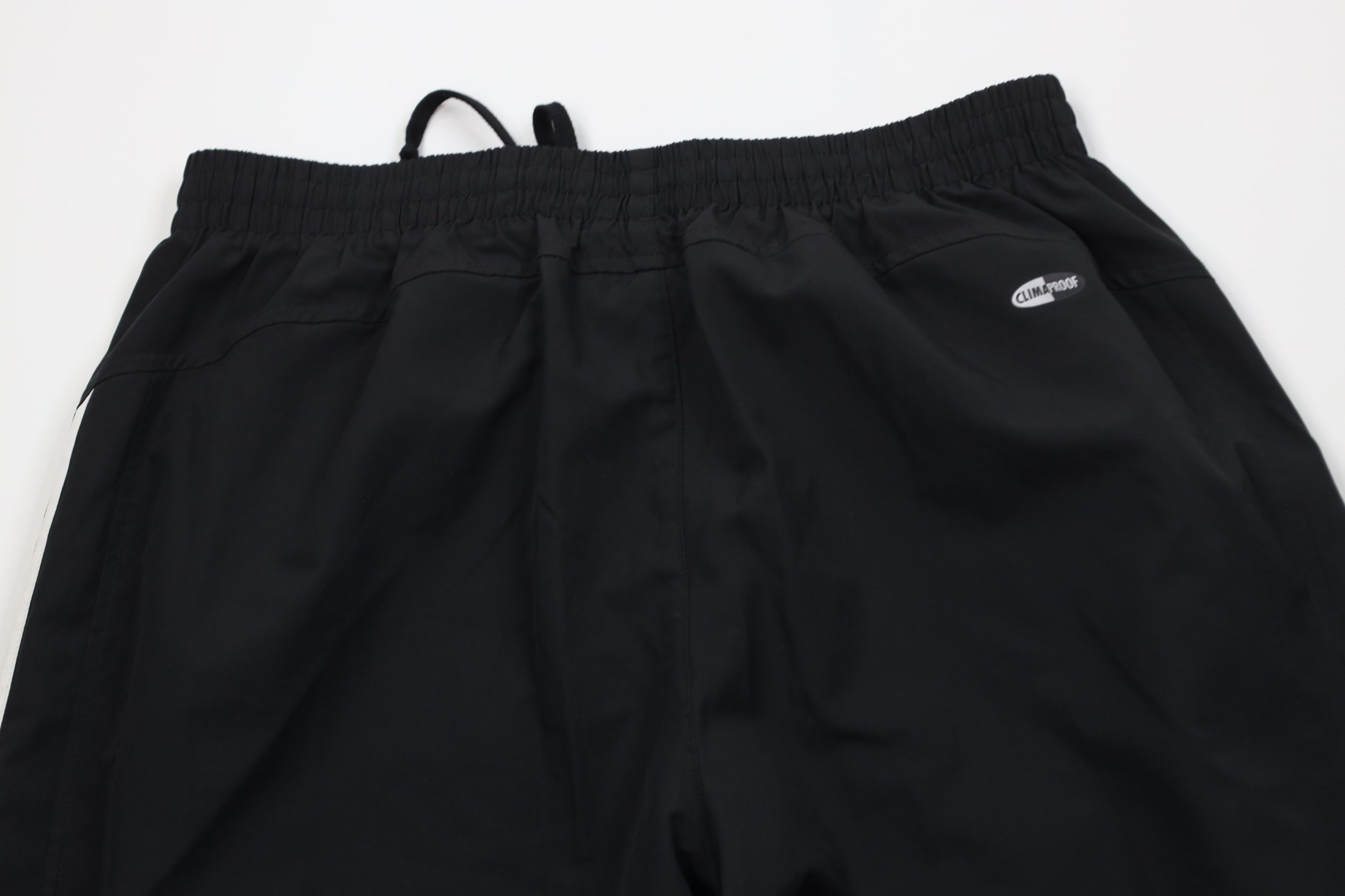 Adidas Vintage Y2K Adidas Lined Wide Leg Windbreaker Pants Black Size US 34 / EU 50 - 10 Thumbnail