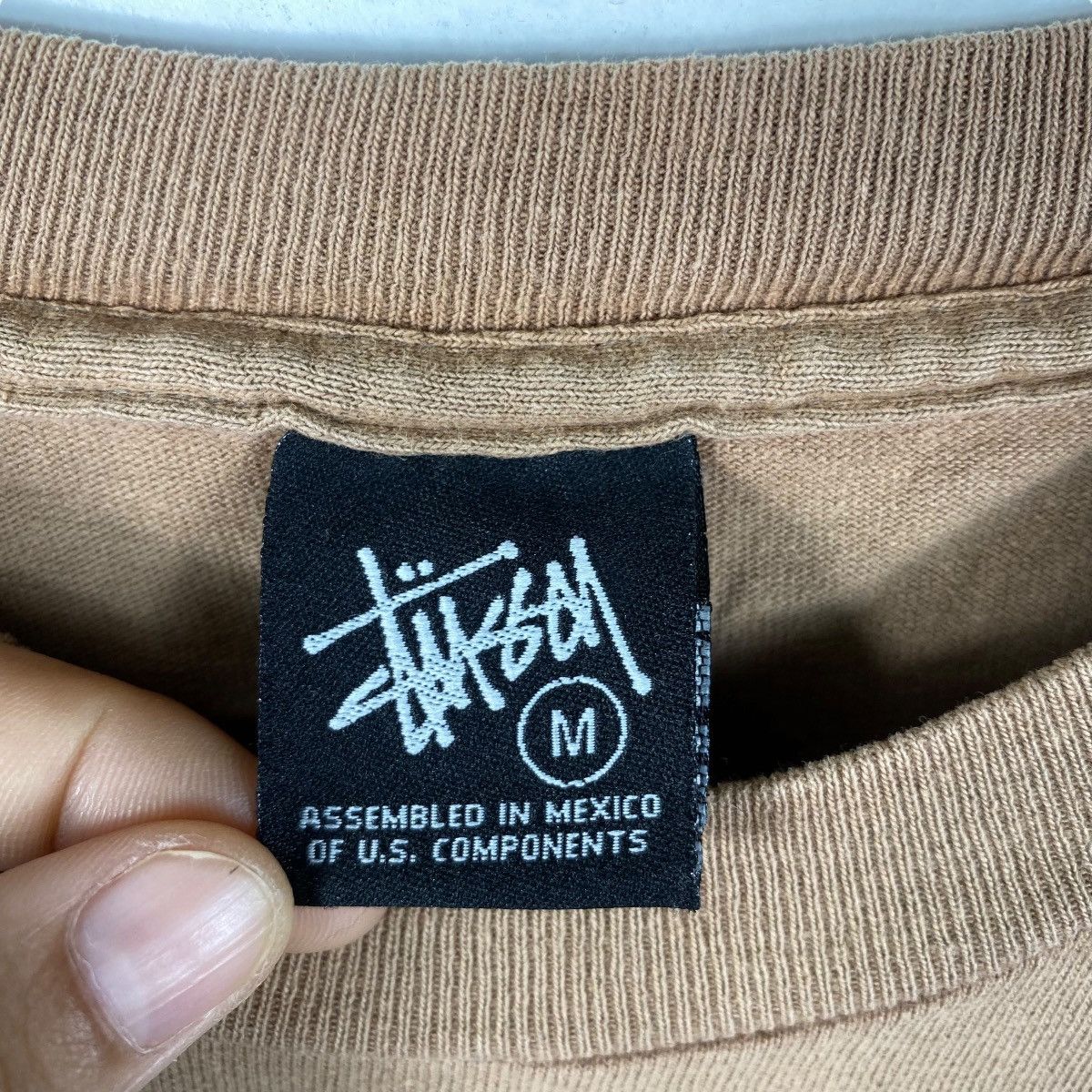 Stussy Vintage 00's STUSSY Faded Graphic Tee Shirt Medium Size Size US M / EU 48-50 / 2 - 5 Thumbnail
