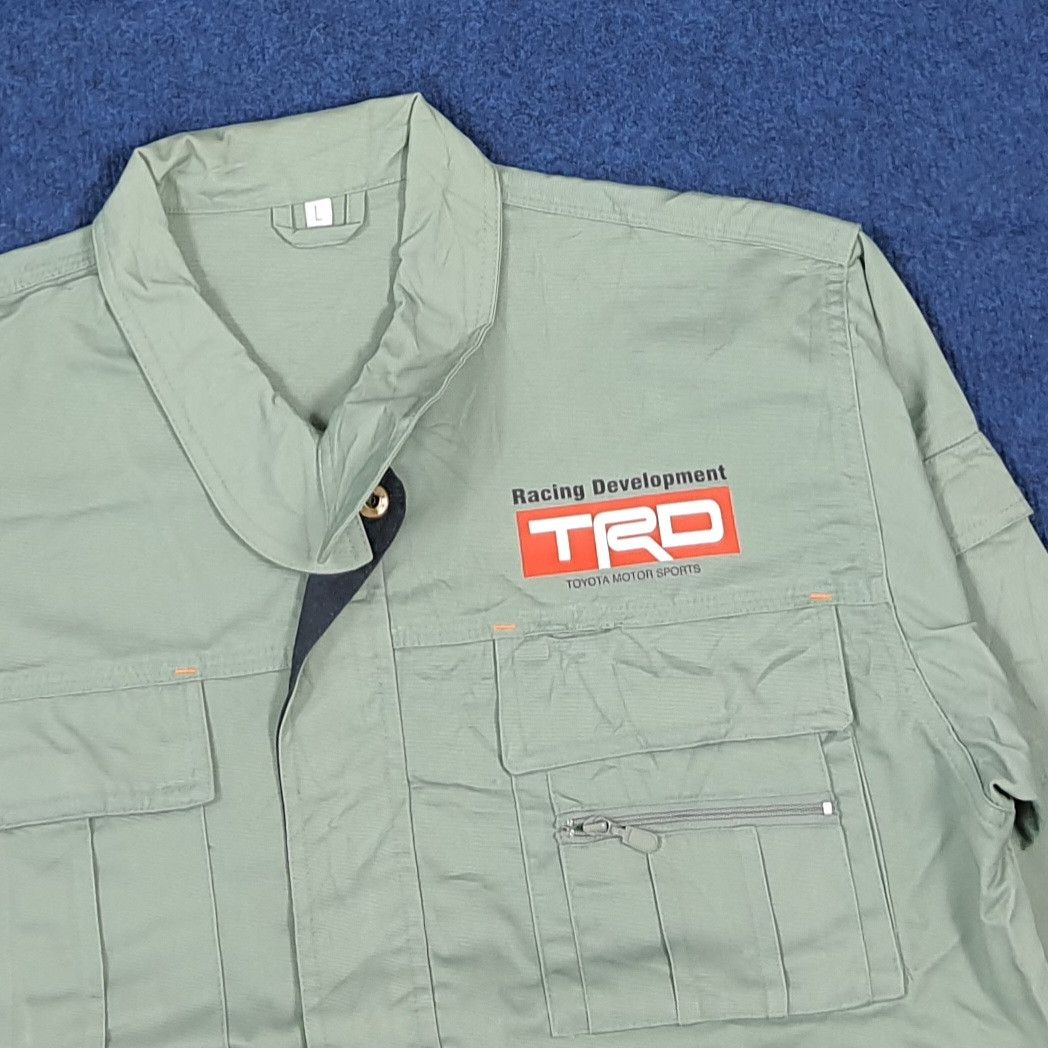 Japanese Brand Vintage TRD Toyota Motor Sports Custom Logo Jacket C290N10 Size US M / EU 48-50 / 2 - 2 Thumbnail