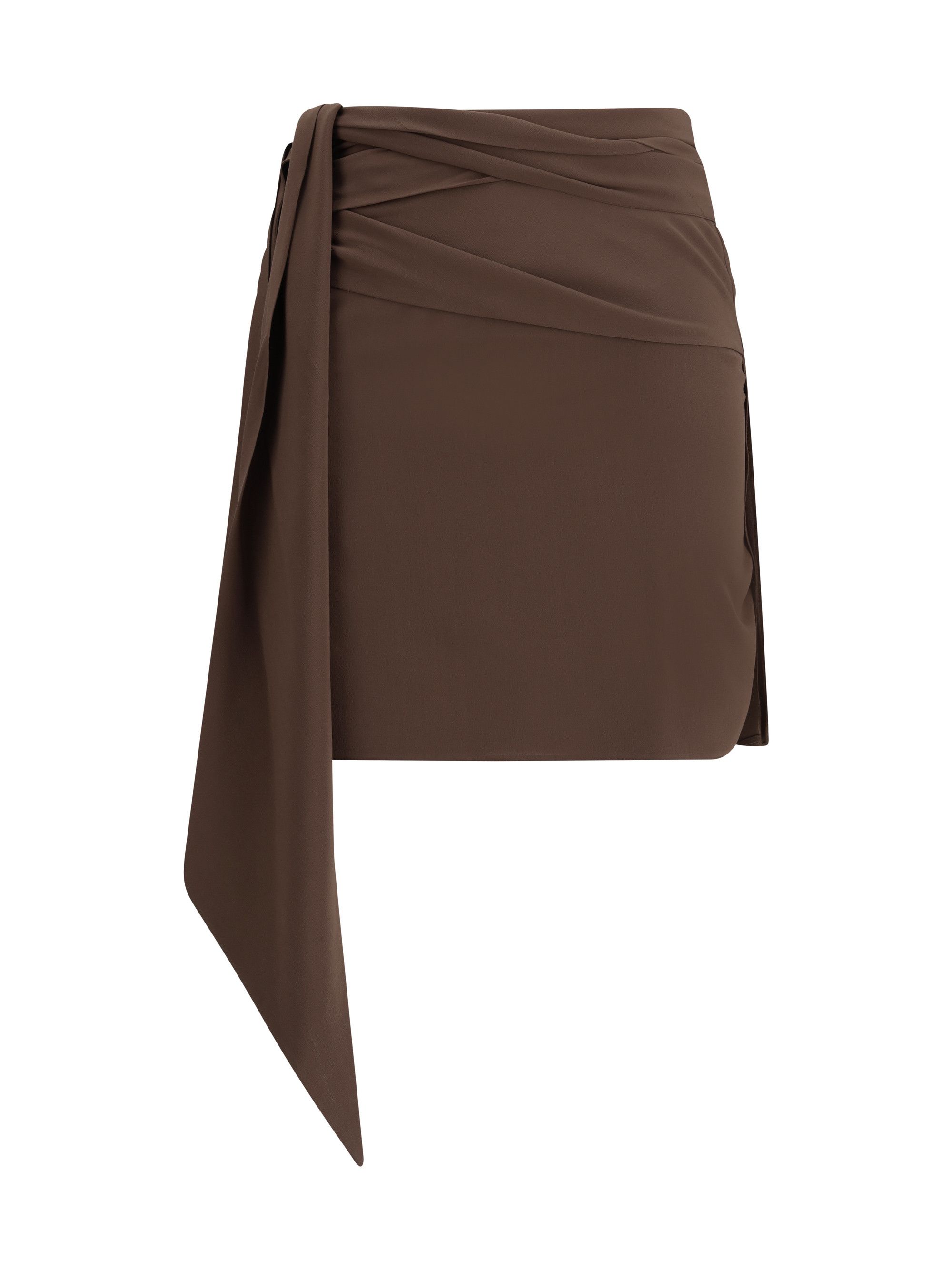 Prada Grass Green Suede Mini Skirt | Grailed