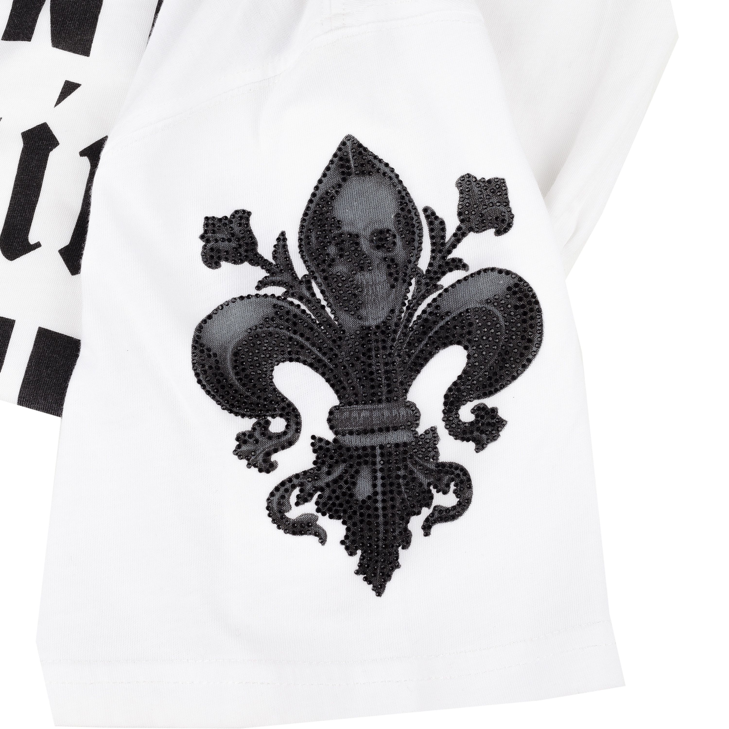 Philipp Plein Philipp Plein “Trust In My Spending Power” White T-Shirt Size US XXL / EU 58 / 5 - 3 Thumbnail