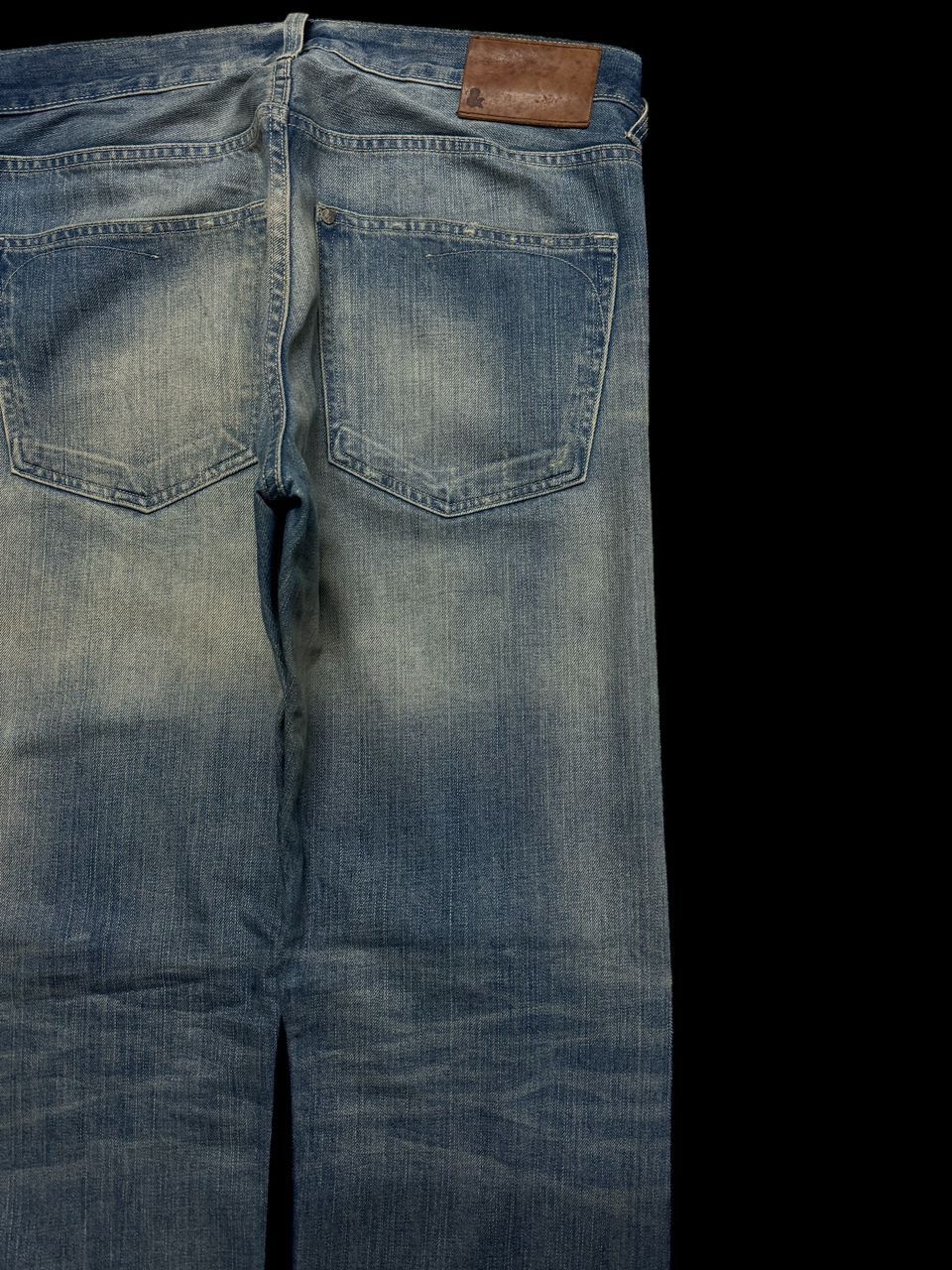 Tornado Mart INSANE Vintage Jeans Straight Leg Rusty Mudwash Distressed Size US 33 - 16 Thumbnail
