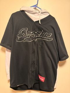 Supreme baseball-jersey - Depop