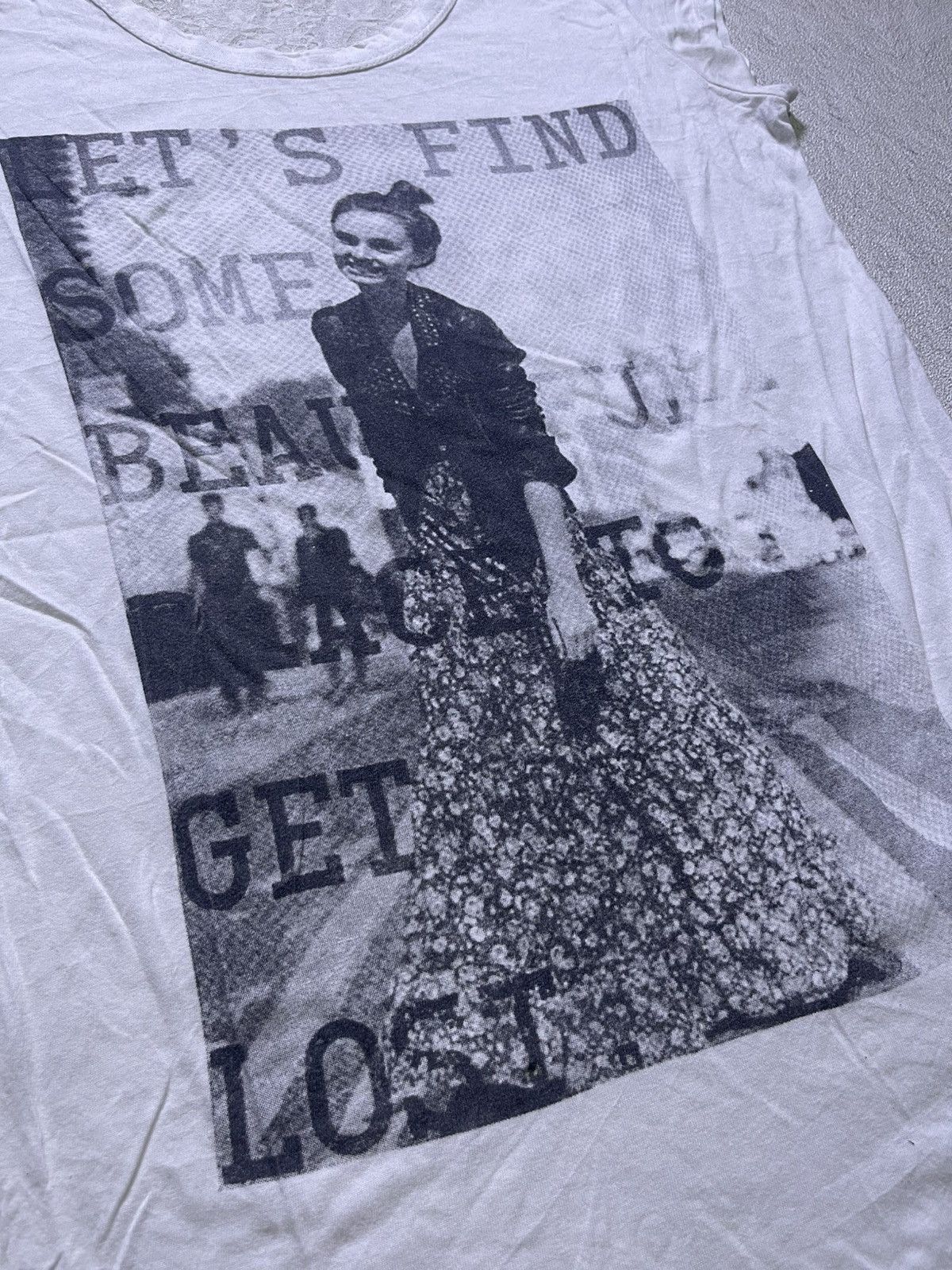 Japanese Brand Y2K MORI & style short sleeve tshirt women's Size M / US 6-8 / IT 42-44 - 3 Thumbnail