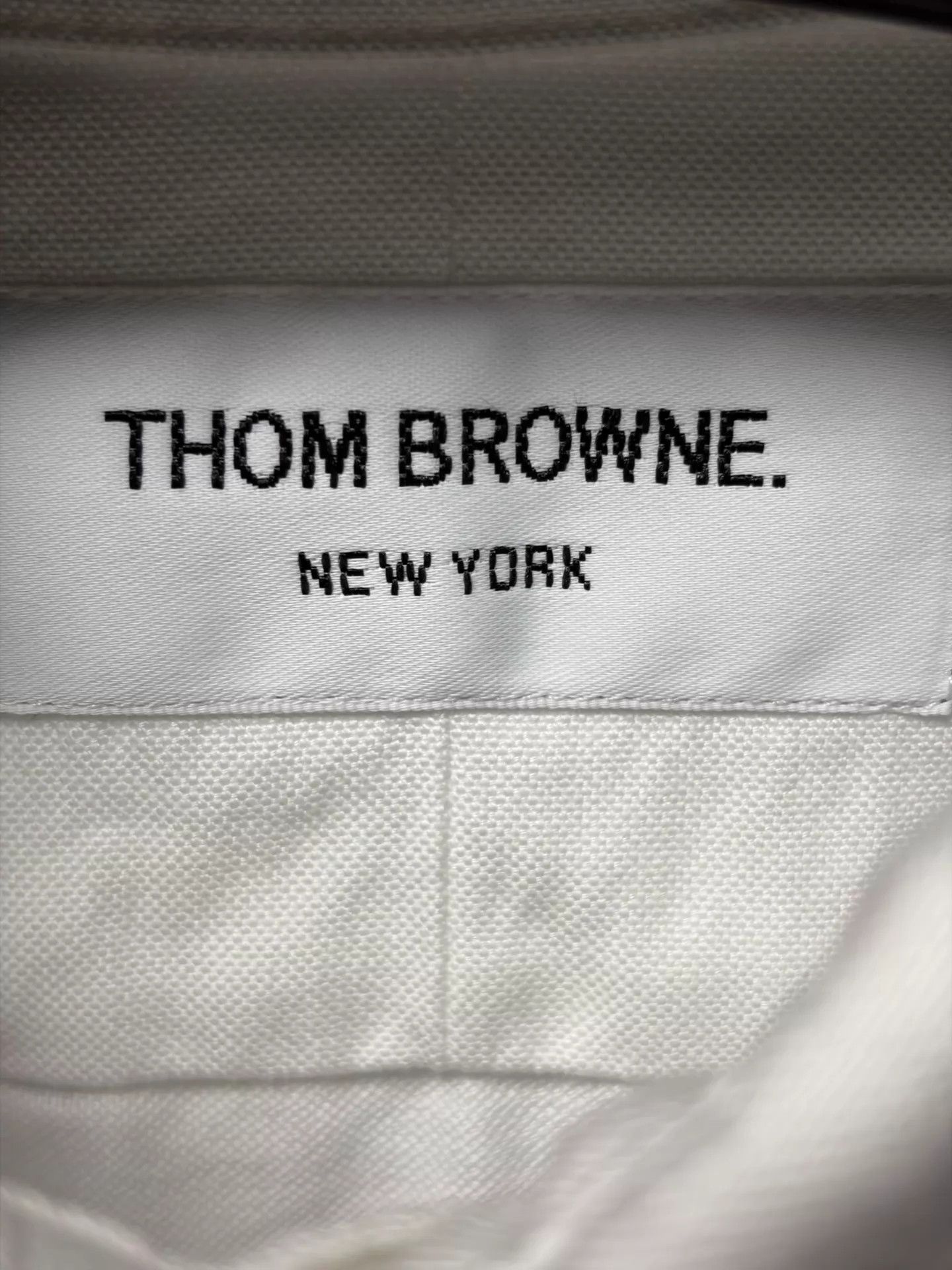 Thom Browne Thom Browne White Long-Sleeve Shirt Size 2 Size US M / EU 48-50 / 2 - 3 Thumbnail