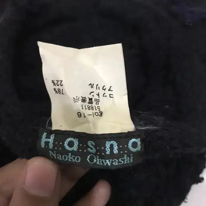 Japanese Brand Rare Design Japanese Brand Hasna Naoko Ohwashi Knit Hat Size ONE SIZE - 5 Thumbnail