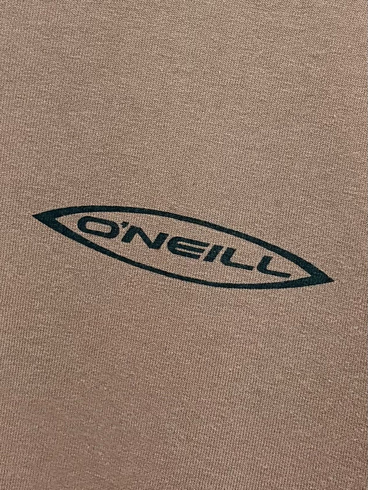 O'Neill Vintage 90's O'Neill Surfwear Black Hole Sun Brown T-Shirt Size US M / EU 48-50 / 2 - 6 Thumbnail