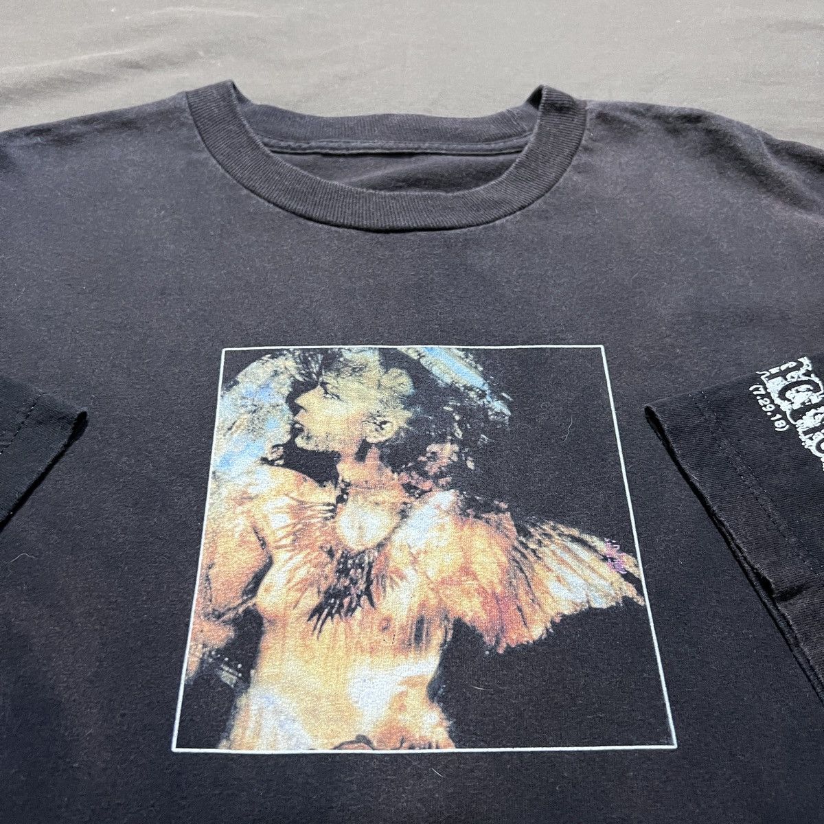 Band Tees Sanction Tee 2XL Thrashed Faded DAZE RECORDS Metalcore Size US XXL / EU 58 / 5 - 3 Thumbnail